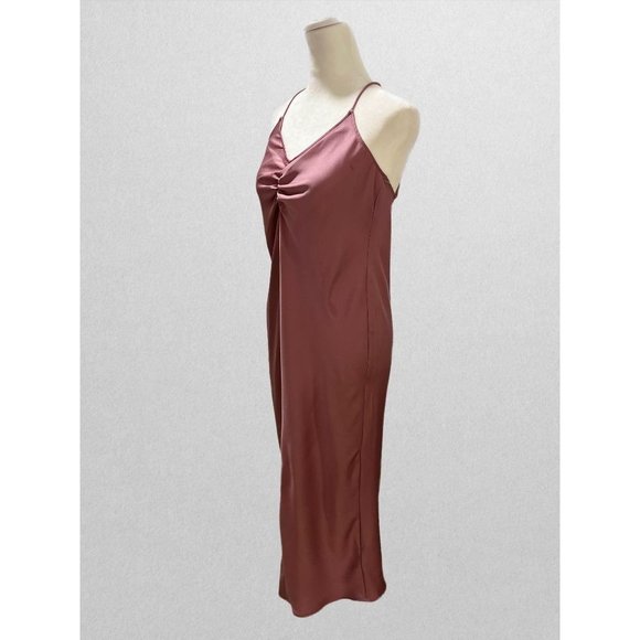 Daily Ritual Purple Georgette Dress (NWT) - Picture 3 of 3